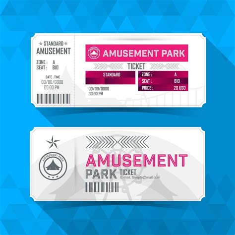 amusement park smart card|amusement park ticket system.